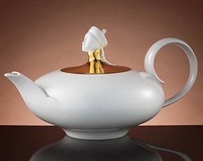Chinoiserie Teapot in Gold | TWG Tea