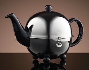 Design Teapot in Black 500ml | TWG Tea