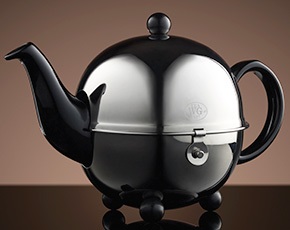 Design Teapot in Black 900ml | TWG Tea