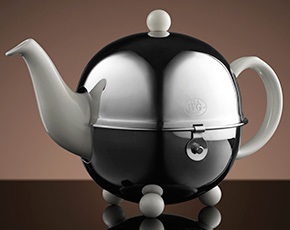 Design Teapot in White 900ml | TWG Tea