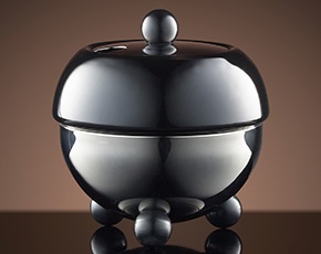 Design Sugar Bowl in Black | TWG Tea