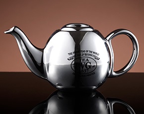 Design Orchid Teapot in Silver 500ml | TWG Tea