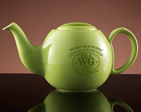 Design Orchid Teapot in Green 900ml | TWG Tea