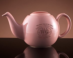 Design Orchid Teapot in Pink 900ml | TWG Tea