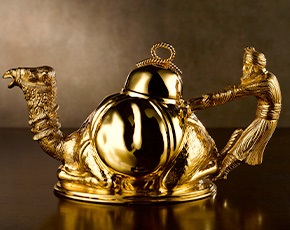 Emir Teapot in Gold | TWG Tea