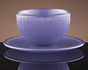 Firefly Tea Bowl and Saucer in Lavender | TWG Tea