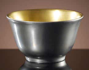 Glamour Tea Bowl in Gold interior and Platinum exterior | TWG Tea