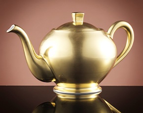 Glamour Teapot in Gold | TWG Tea