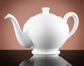 Glamour Teapot in White | TWG Tea