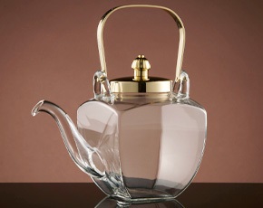 French Teapot in Gold | TWG Tea