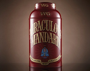 Hand Painted Artisan Tea Tin Miraculous Mandarin Tea | TWG Tea
