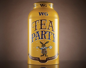Hand Painted Artisan Tea Tin Tea Party Tea | TWG Tea
