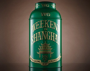 Hand Painted Artisan Tea Tin Weekend in Shanghai Tea | TWG Tea