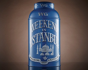 Hand Painted Artisan Tea Tin Weekend in Istanbul Tea | TWG Tea