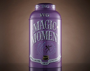 Hand Painted Artisan Tea Tin Magic Moment Tea | TWG Tea