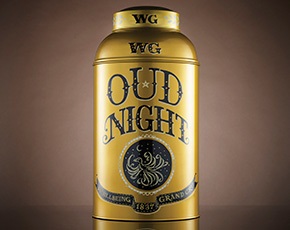 Hand Painted Artisan Tea Tin Oud Night Tea | TWG Tea