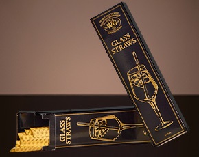 Tea WG Glass Straw Set | TWG Tea