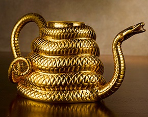 Sahara Teapot in Gold | TWG Tea