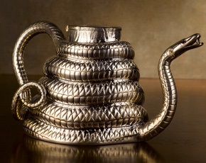 Sahara Teapot in Silver | TWG Tea