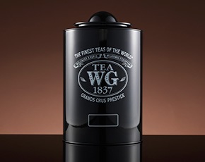 Saturn Tea Tin in Black 250g | TWG Tea