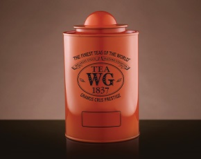 Saturn Tea Tin in Orange 250g | TWG Tea