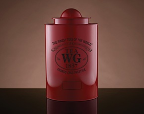 Saturn Tea Tin in Red 1kg | TWG Tea