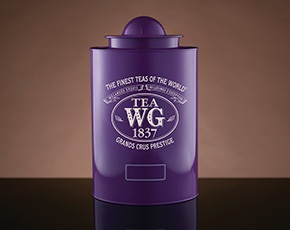 Saturn Tea Tin in Violet 1kg | TWG Tea