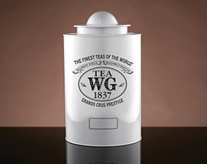 Saturn Tea Tin in White 1kg | TWG Tea