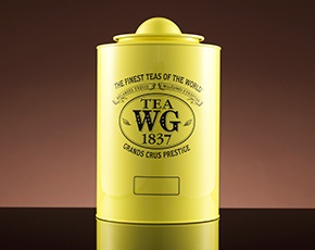 Saturn Tea Tin in Canary Yellow 1kg | TWG Tea