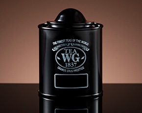 Saturn Tea Tin in Black 50g | TWG Tea