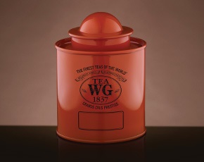 Saturn Tea Tin in Orange 50g | TWG Tea