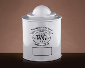 Saturn Tea Tin in White 50g | TWG Tea