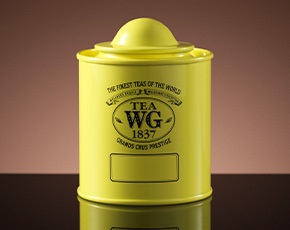 Saturn Tea Tin in Canary Yellow 50g | TWG Tea