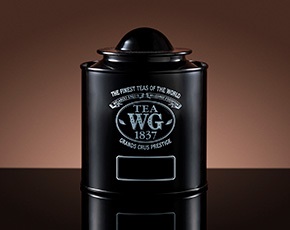 Saturn Tea Tin in Black 100g | TWG Tea