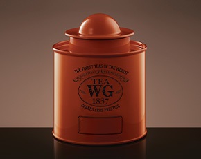 Saturn Tea Tin in Orange 100g | TWG Tea