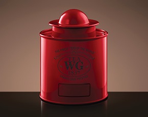 Saturn Tea Tin in Red 100g | TWG Tea