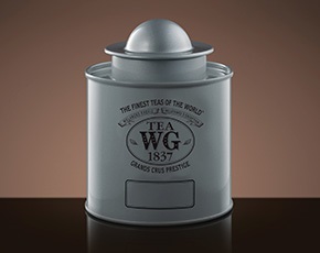 Saturn Tea Tin in Silver 100g | TWG Tea