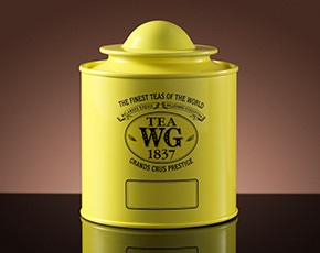 Saturn Tea Tin in Canary Yellow 100g | TWG Tea