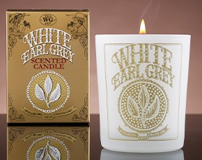 White Earl Grey Scented Candle | TWG Tea