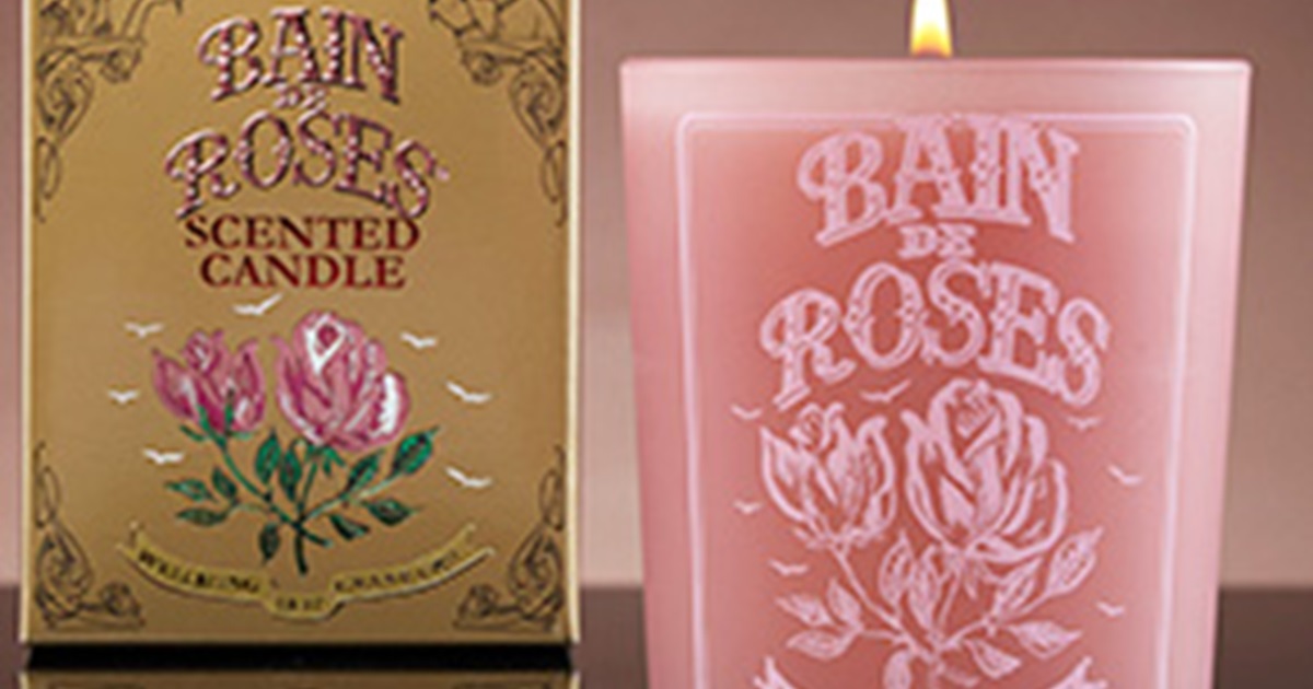 アロマグッズ TWG TEA Bain de Roses Scented Candle Bain de Roses Tea Scented Candle | TWG Tea
