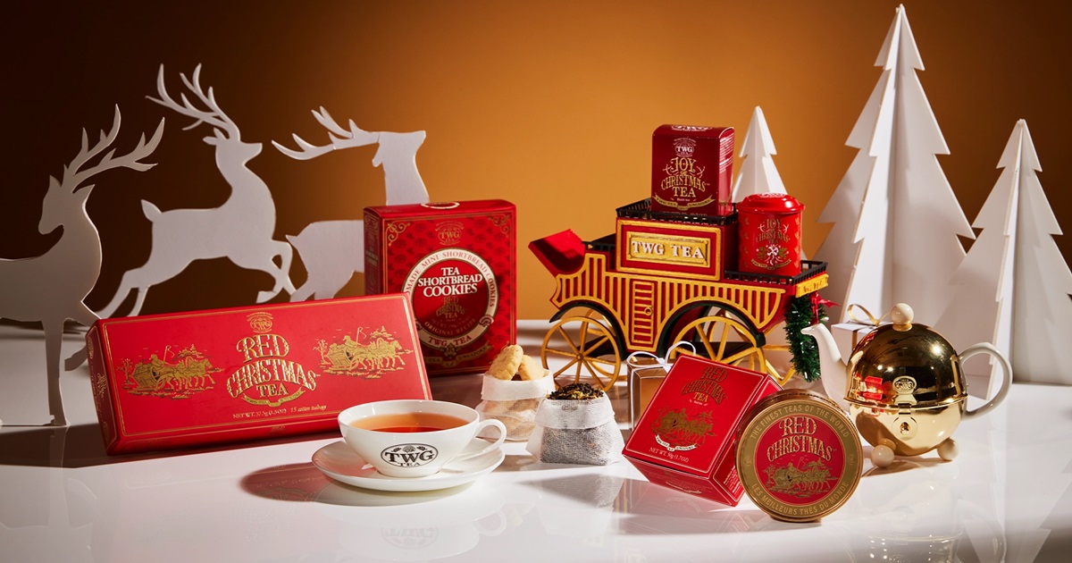 【新品】TWG Tea Red Christmas Tea オーナメント袋付き TWG Tea | Red Christmas Tea | Rooibos Tea | Hibiscus, Orange