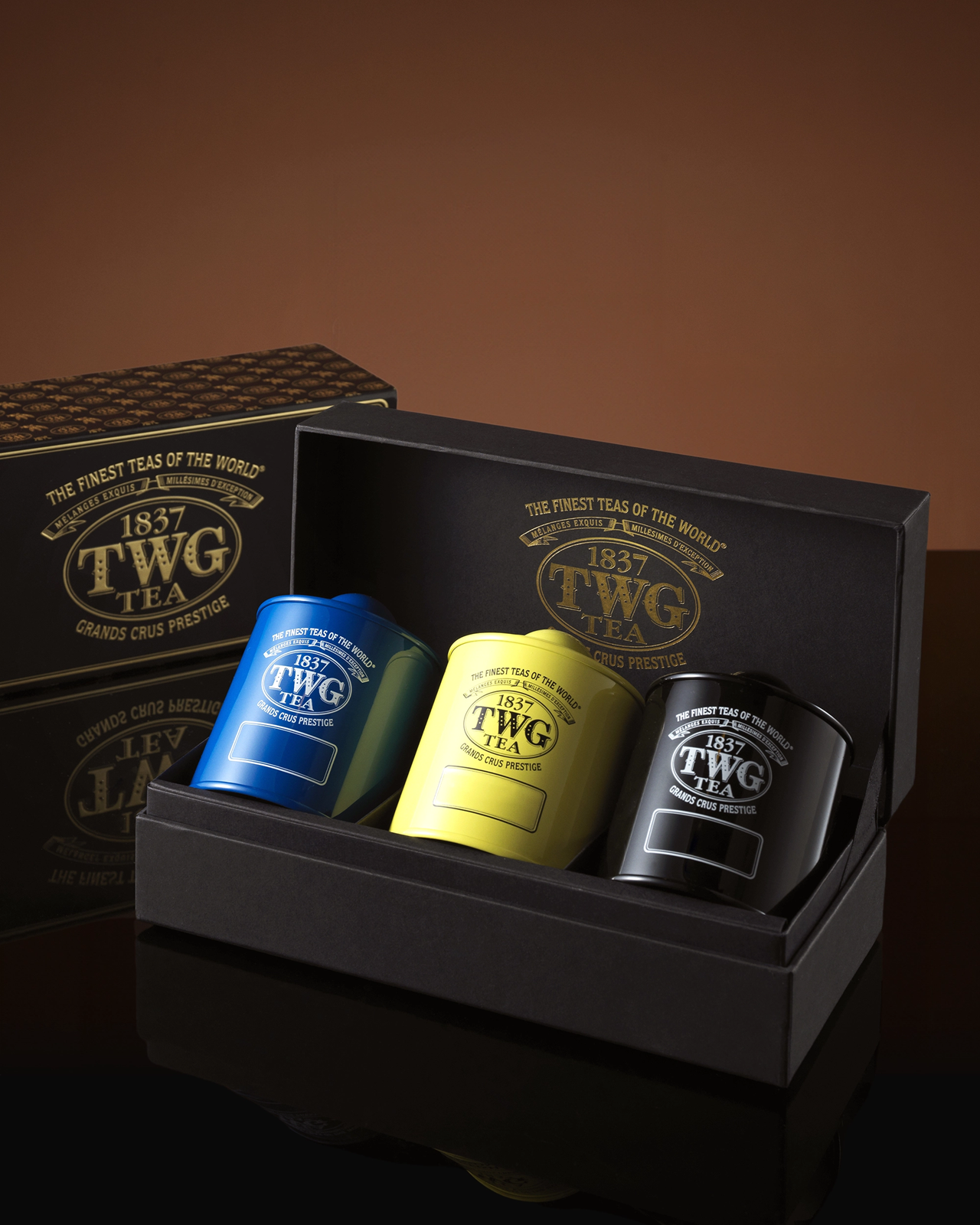 TWG Tea紅茶 100 g 缶入り 3本セット。 TWG Tea紅茶 100 g 缶入り 2本