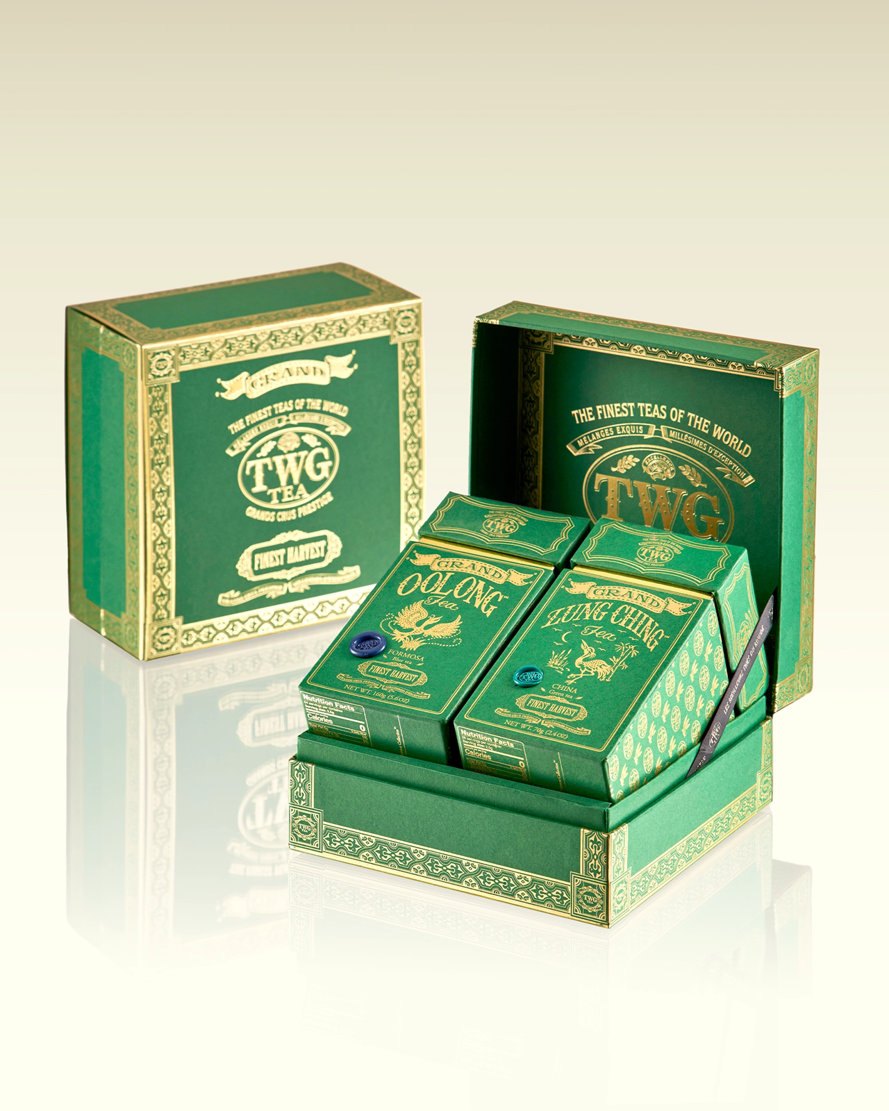 Grand Fine Harvest Duo Gift Set (Box of 2) | TWG Tea