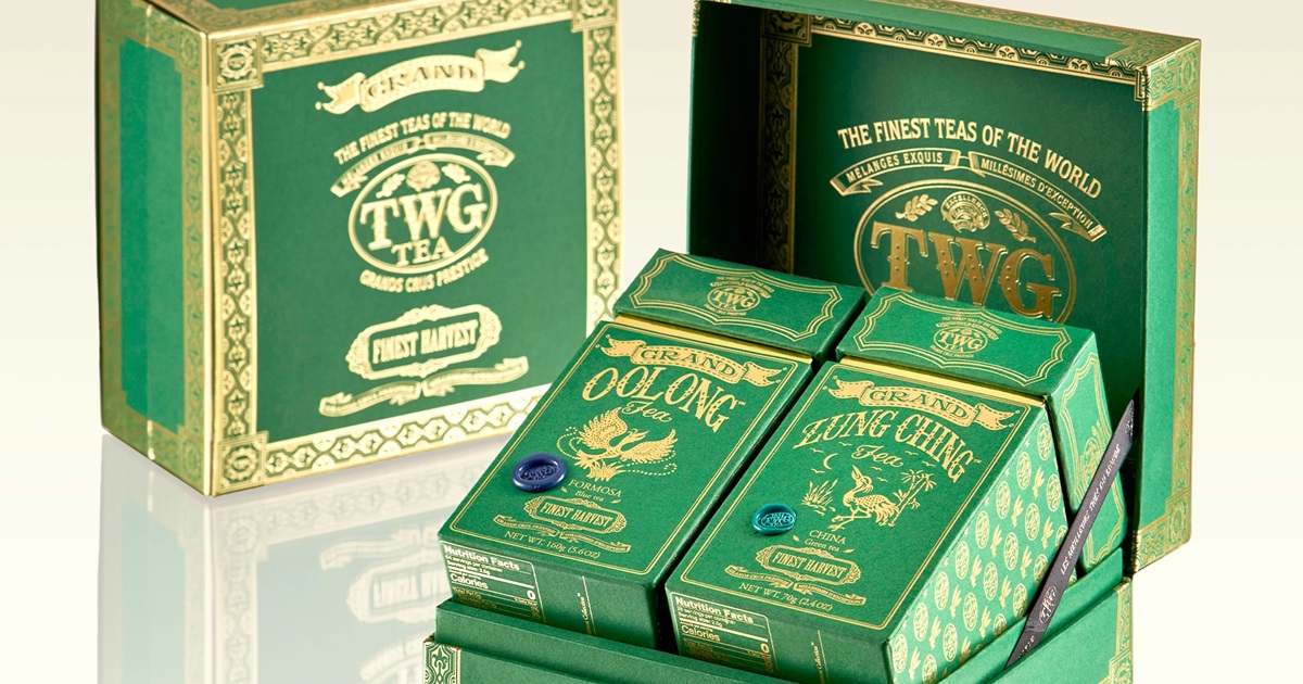 Grand Fine Harvest Duo Gift Set (Box of 2) | TWG Tea