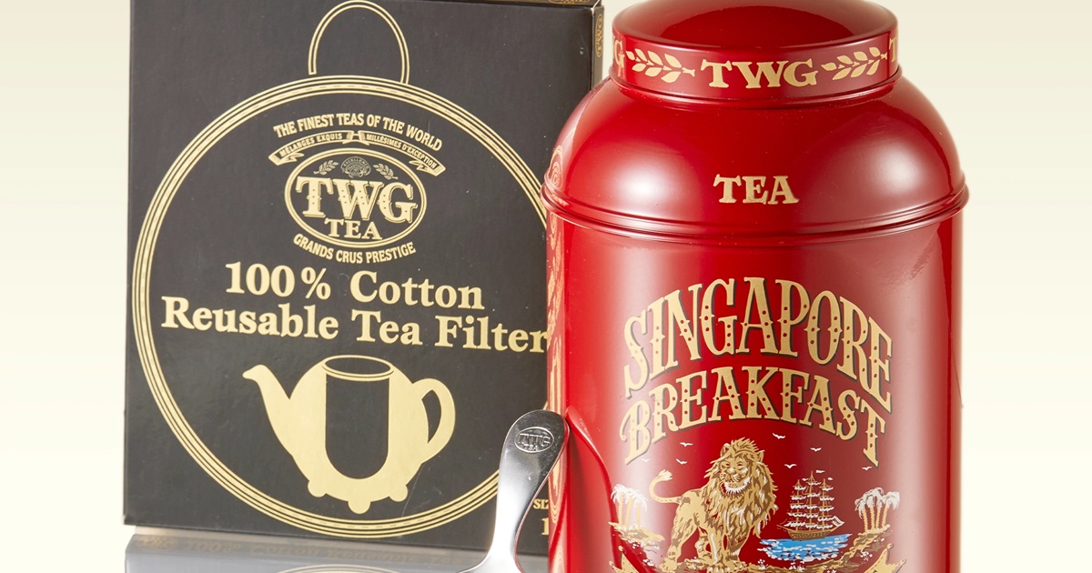 Singapore Breakfast Collector Tea Tin Set | TWG Tea