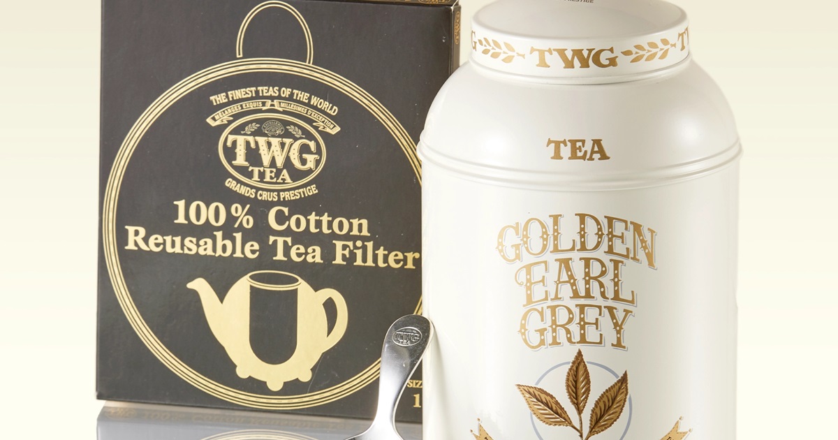Golden Earl Grey Collector Tea Tin Set | TWG Tea