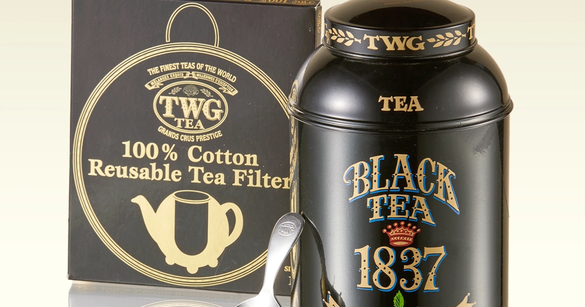 1837 Black Collector Tea Tin Set | TWG Tea