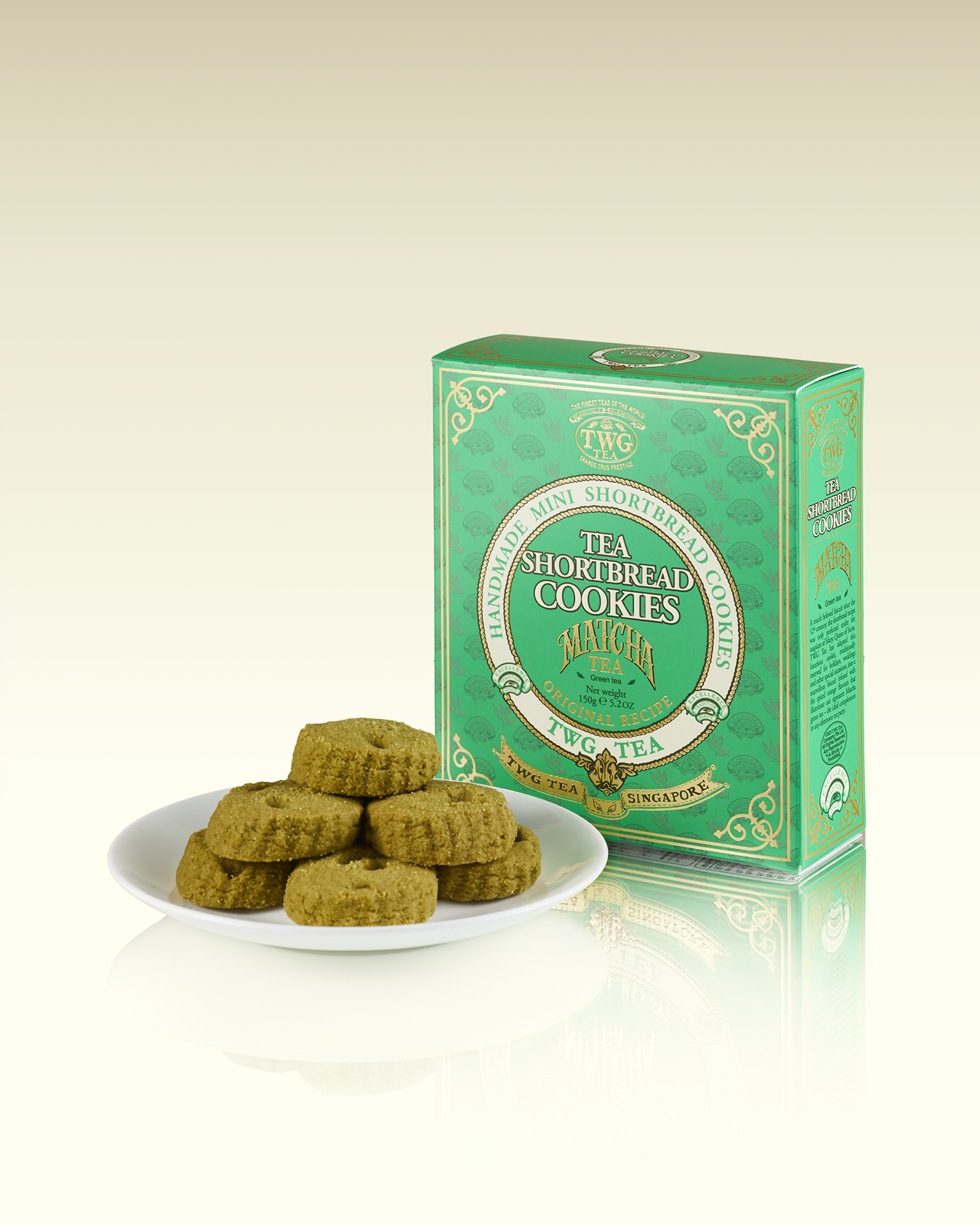 Matcha Shortbread Cookies | TWG Tea