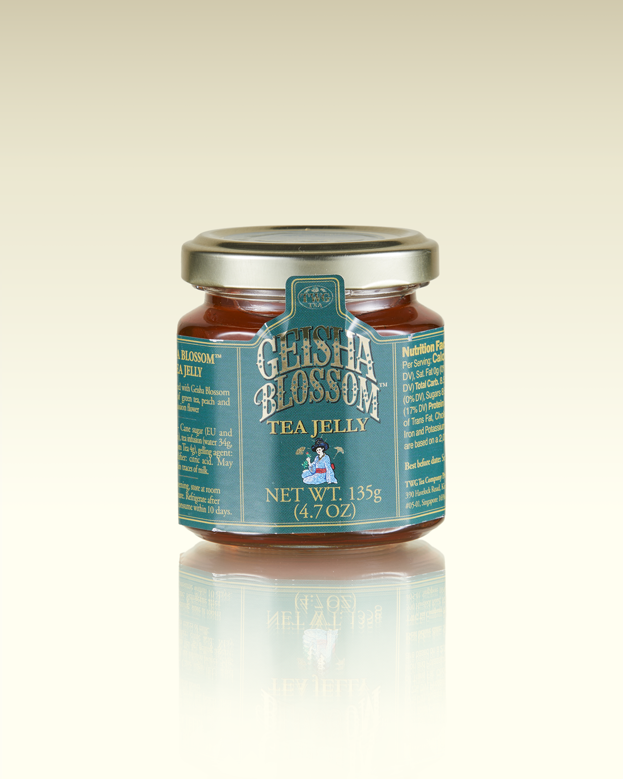 Geisha Blossom Tea Jelly, 135g | TWG Tea