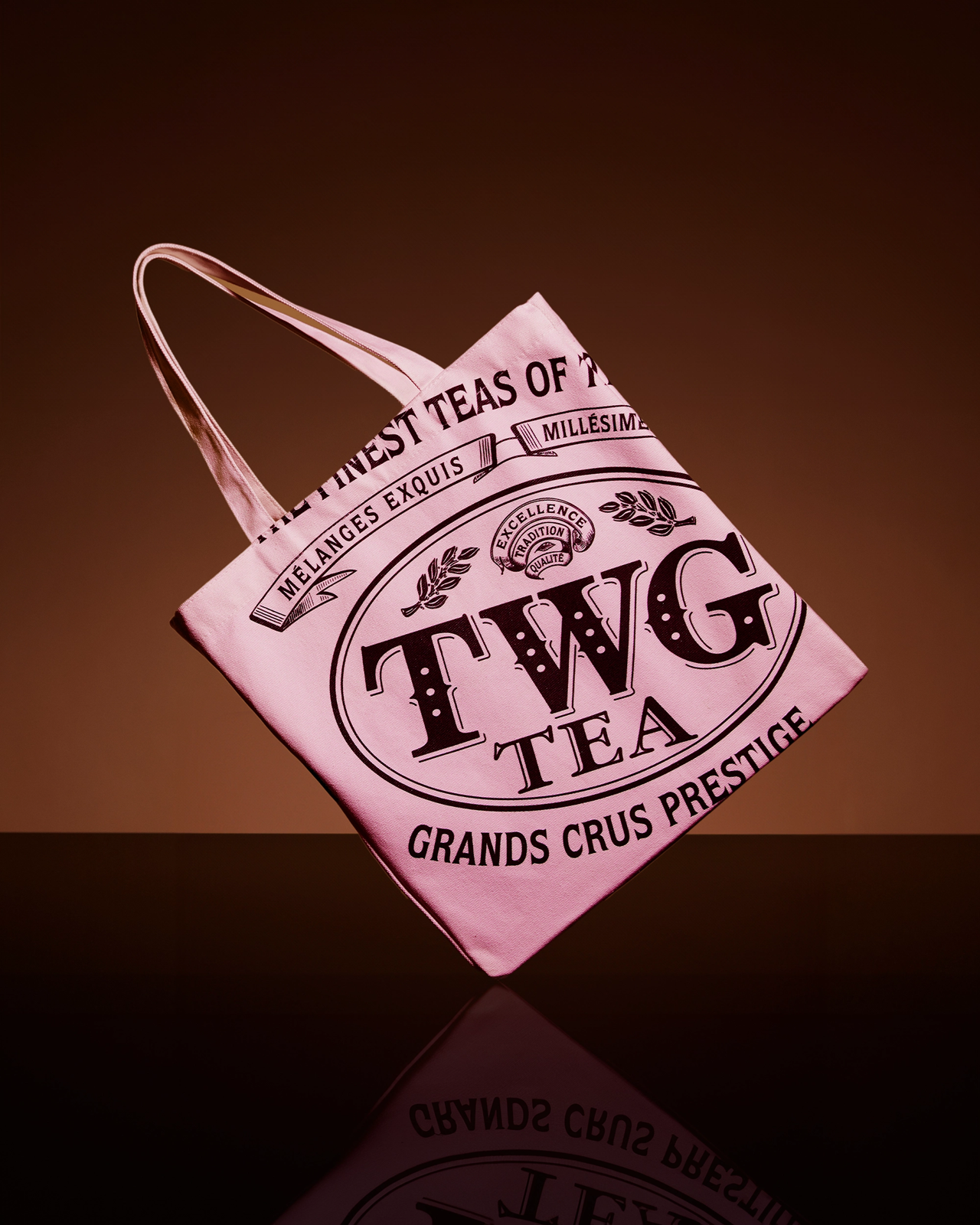 TWG Tea Tote Bag in Pink | TWG Tea